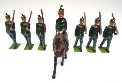 Britains SPECIAL PAINT six Cameronian Rifles - 2