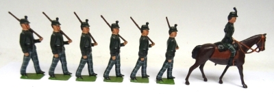 Britains SPECIAL PAINT six Cameronian Rifles - 5