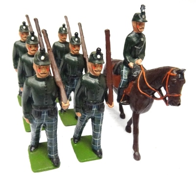 Britains SPECIAL PAINT six Cameronian Rifles - 7