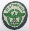 Third Reich Schutzpolizei Arm Badge - 2