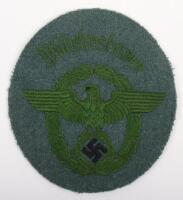 Third Reich Schutzpolizei Arm Badge