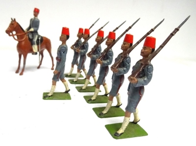 Britains SPECIAL PAINT marching Egyptian Infantry - 2