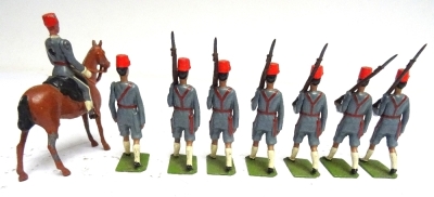 Britains SPECIAL PAINT marching Egyptian Infantry - 3