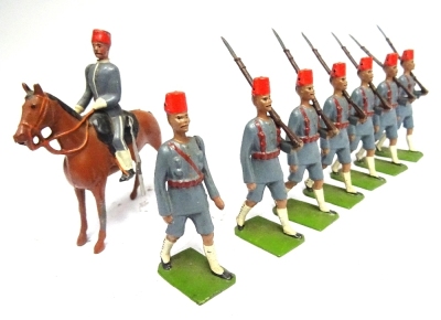 Britains SPECIAL PAINT marching Egyptian Infantry - 4