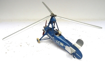 Britains RARE set 1392 Civilian Autogiro - 4