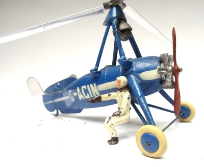 Britains RARE set 1392 Civilian Autogiro - 8