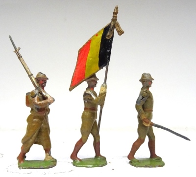 Britains PARIS OFFICE World War I Belgian Army - 3