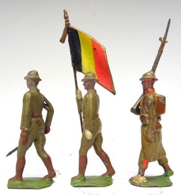 Britains PARIS OFFICE World War I Belgian Army - 4