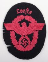 Third Reich Feuerwehr (Fire Brigade) Arm Badge