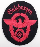 Third Reich Feuerwehr (Fire Brigade) Arm Badge