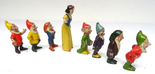 Britains set 1654, Snow White and the seven Dwarfs