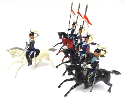 Britains from set 13, 3rd Hussars - 3