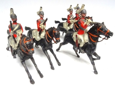 Britains set 43, 2nd Life Guards - 4