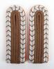 Pair of Third Reich Gendarmerie Tunic Shoulder Boards of a Wachtmeister