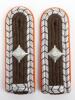 Pair of Third Reich Gendarmerie Tunic Shoulder Boards of a Oberwachtmeister