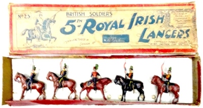 Britains set 23, 5th Irish Lancers