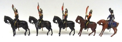 Britains set 24, 9th Lancers - 3