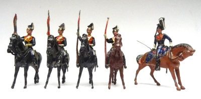 Britains set 24, 9th Lancers - 4