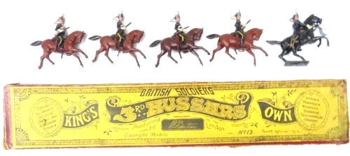 Britains set 13, 3rd Hussars