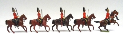 Britains set 31, 1st Dragoons - 4