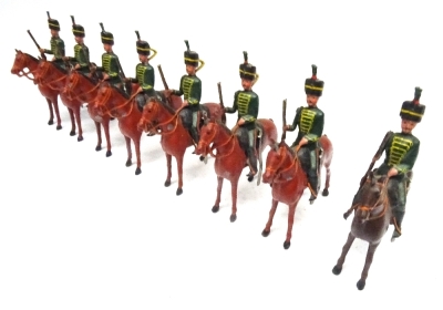 Britains very neatly repainted as Middlesex Yeomanry - 2