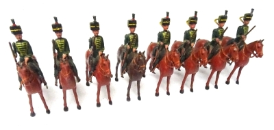 Britains very neatly repainted as Middlesex Yeomanry - 4