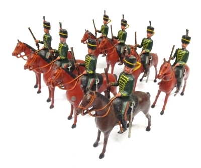 Britains very neatly repainted as Middlesex Yeomanry - 5