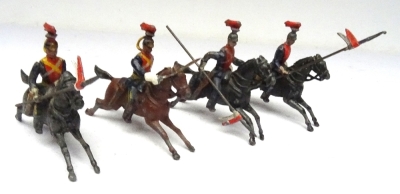 Britains from set 4, 12th Lancers, Germanic horse - 2