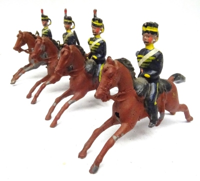 Britains set 8, 4th Hussars - 3