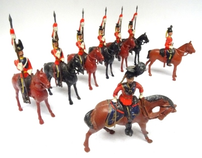 Britains set 33, 16th/5th Lancers - 4