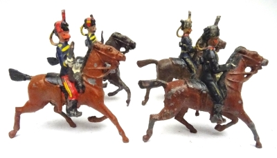 Britains 'donkey horse hussars' - 3