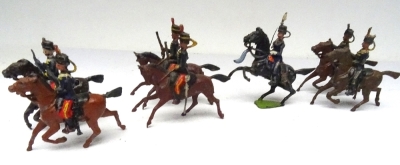 Britains 'donkey horse hussars' - 4