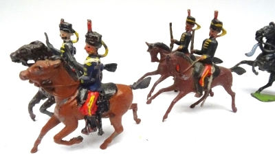 Britains 'donkey horse hussars' - 5