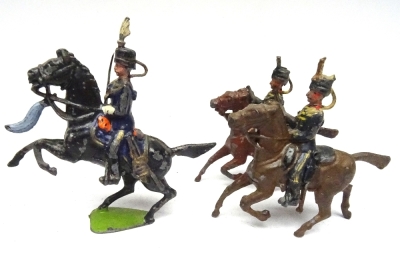 Britains 'donkey horse hussars' - 6