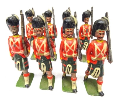Britains set 112, Seaforth Highlanders - 4