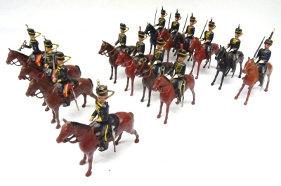 Britains Hussars at the halt - 2