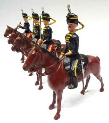 Britains Hussars at the halt - 5