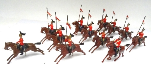 Britains from set 44, 2nd Dragoon Guards