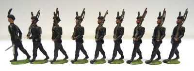 Britains set 9, Rifle Brigade - 4