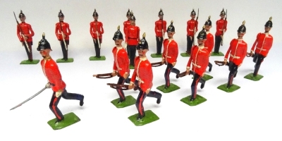 Britains set 96, York and Lancaster Regiment - 2