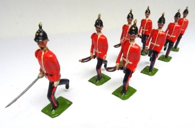 Britains set 96, York and Lancaster Regiment - 4