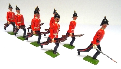 Britains set 96, York and Lancaster Regiment - 5