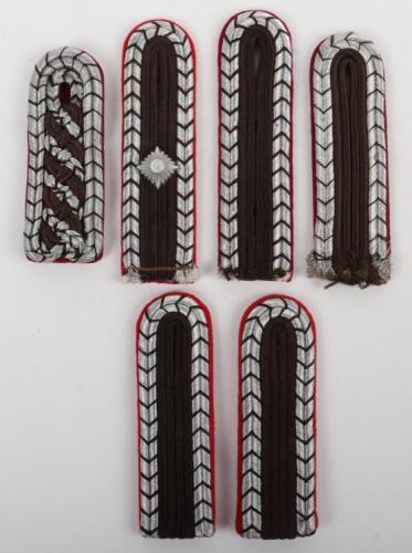 Third Reich Kommunalpolizei Wachtmeister Tunic Shoulder Boards