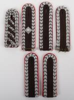 Third Reich Kommunalpolizei Wachtmeister Tunic Shoulder Boards