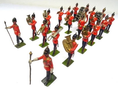 Britains from set 27, Infantry of the Line Musicians