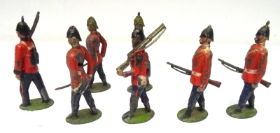 Britains set 36, Royal Sussex Regiment - 2