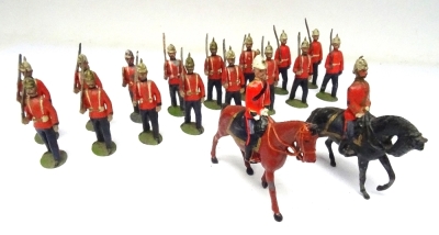 Britains set 36, Royal Sussex Regiment - 9