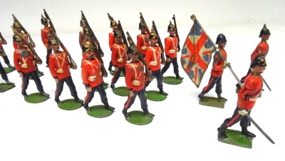 Britains Infantry of the Line with box packs - 3