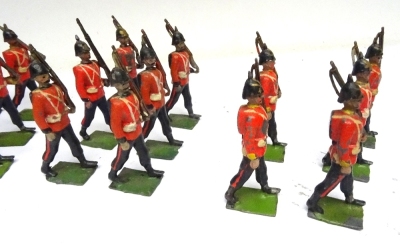 Britains Infantry of the Line with box packs - 4