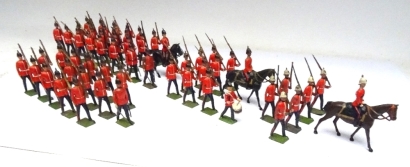 Britains Infantry of the Line marching